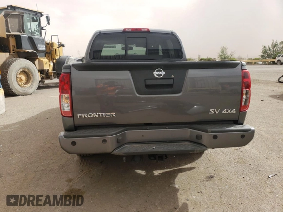 2020 Nissan Frontier SV with VIN 1N6ED0EB2LN717332, listed as a Copart auction lot 52991555 with 44,887 mi miles and Salvage title. Bid and sale history available at DreamBid. Image 6.