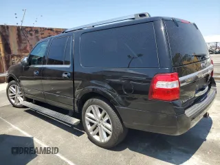 2017 Ford Expedition Max Platinum with VIN 1FMJK1MT3HEA37157, listed as a Copart auction lot 57673355 with 88,180 mi miles and Salvage title. Bid and sale history available at DreamBid. Image 2.