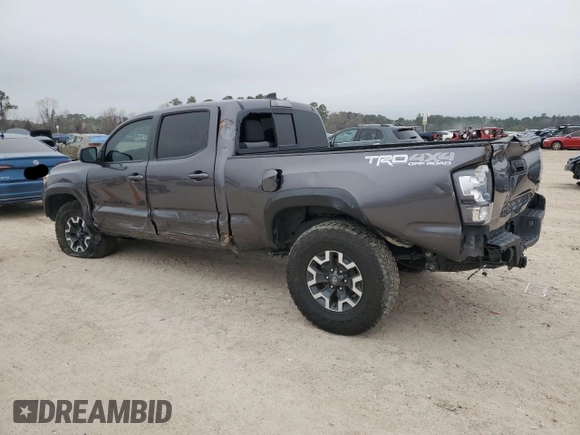 2021 Toyota Tacoma 4WD SR5 with VIN 5TFDZ5BN8MX062787, listed as a Copart auction lot 44987135 with 59,351 mi miles and Salvage Title. Bid and sale history available at carsss.com. Image 2.