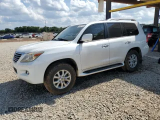 2010 Lexus LX 570 with VIN JTJHY7AX5A4036113, listed as a Copart auction lot 59607185 with 197,801 mi miles and Salvage title. Bid and sale history available at DreamBid. Image 1.