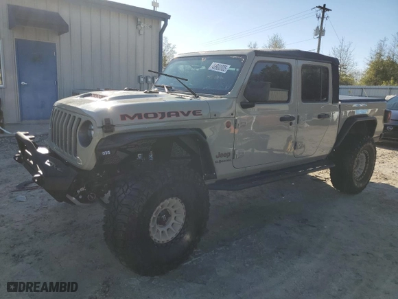 2022 Jeep Gladiator Mojave with VIN 1C6JJTEGXNL152924, listed as a Copart auction lot 49900805 with NaN miles and Non Repairable. Bid and sale history available at carsss.com. Image 1.
