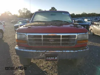 1996 Ford F-250 with VIN 2FTHF26G7TCA72070, listed as a Copart auction lot 75569354 with 0 mi miles and Salvage Title. Bid and sale history available at carsss.com. Image 5.