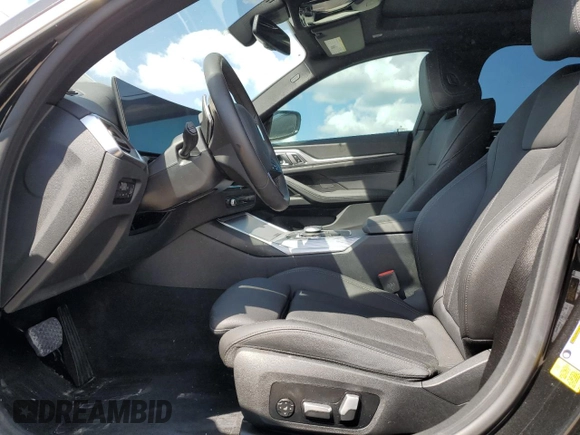2024 BMW 4 Series 430i with VIN WBA63AV06RFR10405, listed as a Copart auction lot 74097404 with Not Provided miles and Salvage Title. Bid and sale history available at DreamBid. Image 7.