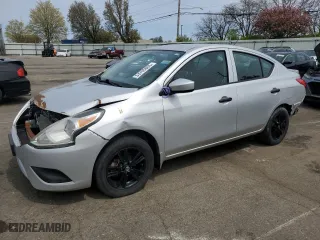 2019 Nissan Versa Sedan SV with VIN 3N1CN7AP9KL873743, listed as a Copart auction lot 53705805 with 56,546 mi miles and Clean Title. Bid and sale history available at carsss.com. Image 1.