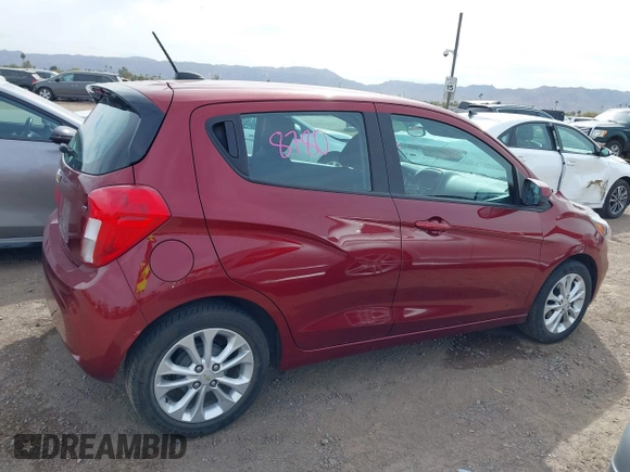 2022 Chevrolet Spark 1LT with VIN KL8CD6SAXNC013296, listed as a IAAI auction lot 41577006 with 53,457 mi miles. Bid and sale history available at carsss.com. Image 13.