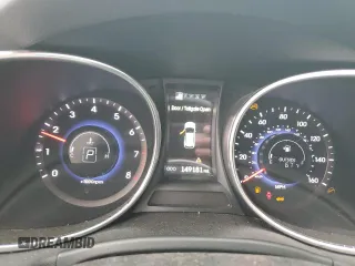 2015 Hyundai Santa Fe z VIN 5XYZWDLA9FG249515, wystawiony jako Copart lot #62689995 z przebiegiem 149 181 mil mil oraz Szkoda całkowita • Salvage title. Historia ofert i sprzedaży dostępna na DreamBid. Obrazek 9.