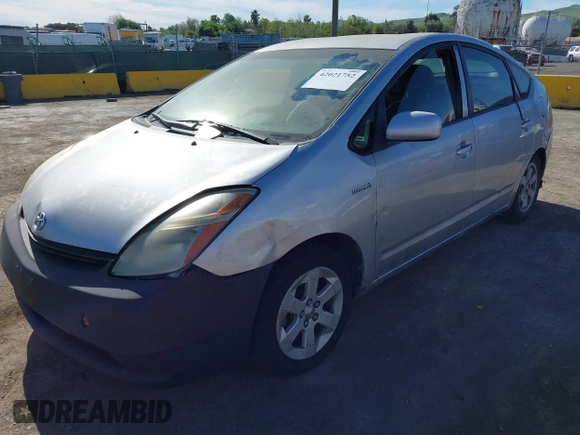 2007 Toyota Prius with VIN JTDKB20U173248185, listed as a IAAI auction lot 42021752 with 407,347 mi miles. Bid and sale history available at carsss.com. Image 2.