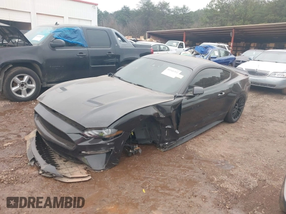 2022 Ford Mustang GT with VIN 1FA6P8CF7N5127364, listed as a IAAI auction lot 41541352 with 25,267 mi miles and . Bid and sale history available at DreamBid. Image 2.