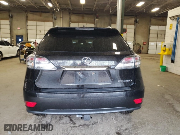2011 Lexus RX 350 with VIN 2T2BK1BA5BC093729, listed as a Copart auction lot 54734435 with 141,120 mi miles and Salvage Title. Bid and sale history available at DreamBid. Image 6.