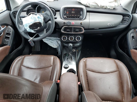 2016 FIAT 500X Trekking Plus with VIN ZFBCFYETXGP400536, listed as a Copart auction lot 55886095 with 81,308 mi miles and Clean title. Bid and sale history available at DreamBid. Image 8.