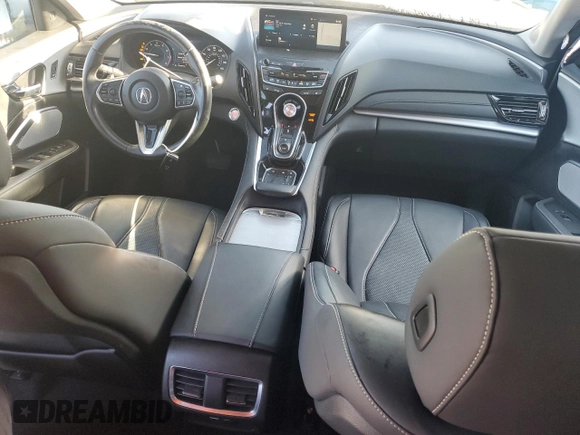 2021 Acura RDX Technology with VIN 5J8TC2H55ML025126, listed as a Copart auction lot 55980445 with 37,020 mi miles and Non repairable. Bid and sale history available at DreamBid. Image 8.
