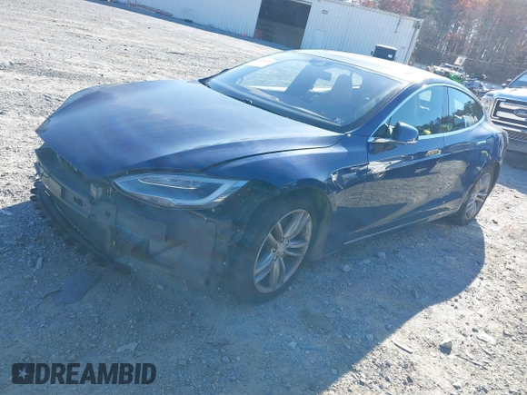 2016 Tesla Model S 90D with VIN 5YJSA1E25GF144614, listed as a IAAI auction lot 40941311 with 83,587 mi miles and . Bid and sale history available at DreamBid. Image 2.