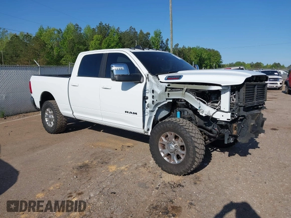 2024 Ram 2500 Laramie with VIN 3C6UR5FL6RG181448, listed as a IAAI auction lot 42039171 with 13,308 mi miles and . Bid and sale history available at DreamBid. Image 1.