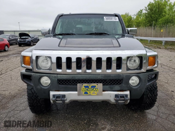 2009 Hummer H3 Adventure с VIN 5GTEN13E998108077, выставлен на аукционе Copart как лот 56959115 с пробегом Не указан миль и Чистый • Clean title. История ставок и продаж доступна на DreamBid. Изображение 5.