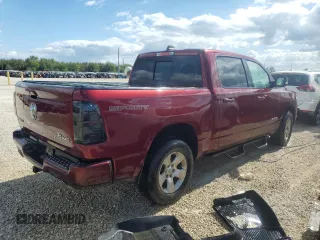 2022 Ram 1500 Big Horn with VIN 1C6SRFFM8NN281204, listed as a Copart auction lot 77252134 with 0 mi miles and Non Repairable. Bid and sale history available at carsss.com. Image 3.