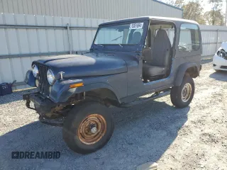 1984 Jeep CJ z VIN 1JCCM87A1ET002214, wystawiony jako Copart lot #79351694 z przebiegiem 1 199 158 mil mil oraz Szkody całkowita. Historia ofert i sprzedaży dostępna na DreamBid. Obrazek 1.