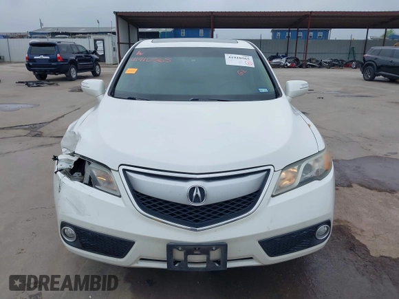 2013 Acura RDX Tech Pkg with VIN 5J8TB3H50DL006511, listed as a IAAI auction lot 41910565 with 200,104 mi miles. Bid and sale history available at carsss.com. Image 12.