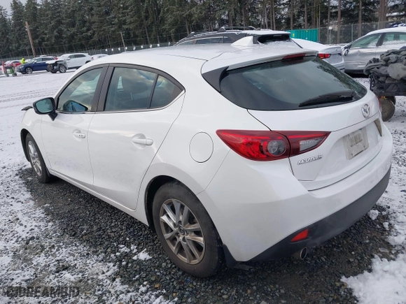 2016 Mazda Mazda3 i Grand Touring with VIN 3MZBM1N77GM319103, listed as a IAAI auction lot 41472772 with 82,833 mi miles. Bid and sale history available at carsss.com. Image 3.