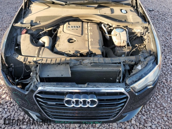 2015 Audi A6 Premium Plus with VIN WAUGFAFC3FN043521, listed as a Copart auction lot 60538745 with 82,135 mi miles and Salvage title. Bid and sale history available at DreamBid. Image 11.