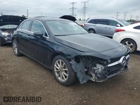 2020 Mercedes-Benz A 220 with VIN WDD3G4FB9LW041615, listed as a Copart auction lot 62144425 with 67,938 mi miles and Clean title. Bid and sale history available at DreamBid. Image 4.