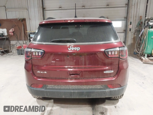 2022 Jeep Compass Latitude with VIN 3C4NJDBBXNT110637, listed as a IAAI auction lot 41967575 with 36,933 mi miles and . Bid and sale history available at DreamBid. Image 16.