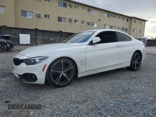 2020 BMW 4 Series 430i with VIN WBA4W3C01LFH34175, listed as a Copart auction lot 45947355 with 40,967 mi miles and Non Repairable. Bid and sale history available at carsss.com. Image 1.