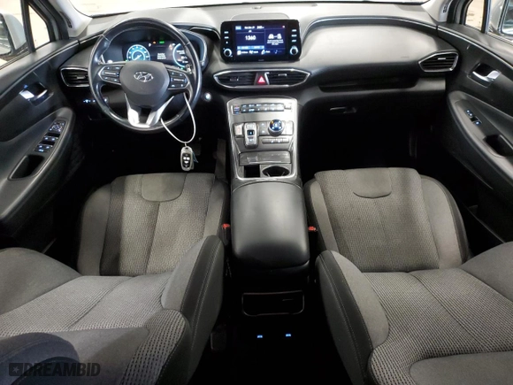 2021 Hyundai Santa Fe Hybrid Blue with VIN KM8S2DA17MU002825, listed as a Copart auction lot 86266784 with 79,221 mi miles and Clean Title. Bid and sale history available at carsss.com. Image 8.