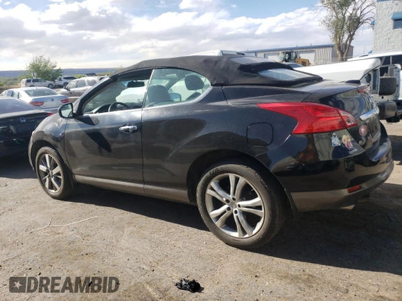 2011 Nissan Murano CrossCabriolet with VIN JN8AZ1FY7BW003057, listed as a Copart auction lot 53606205 with 171 mi miles and Clean Title. Bid and sale history available at carsss.com. Image 2.