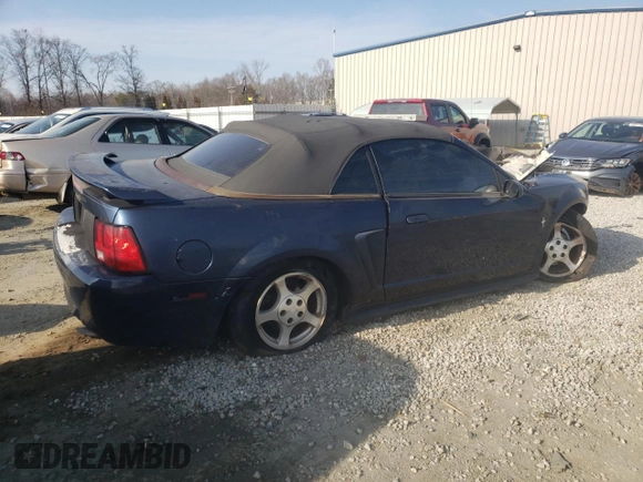2002 Ford Mustang Deluxe с VIN 1FAFP44432F111089, выставлен на аукционе Copart как лот 44249385 с пробегом Не указан миль и Списание • Salvage title. История ставок и продаж доступна на DreamBid. Изображение 3.