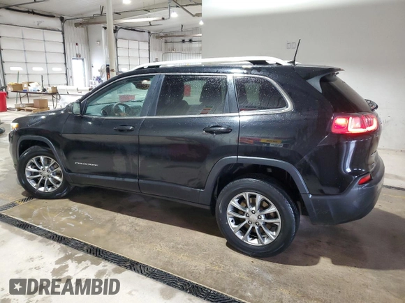 2019 Jeep Cherokee Altitude with VIN 1C4PJMLB1KD465818, listed as a Copart auction lot 57552705 with 191,300 mi miles and Salvage title. Bid and sale history available at DreamBid. Image 2.
