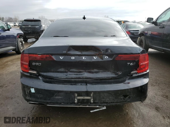2017 Volvo S90 Momentum with VIN YV1A22MK9H1013478, listed as a Copart auction lot 50636735 with 0 mi miles and Clean Title. Bid and sale history available at carsss.com. Image 6.