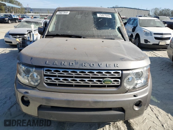 2010 Land Rover LR4 Lux with VIN SALAK2D47AA539811, listed as a Copart auction lot 75827644 with Not provided miles and Salvage title. Bid and sale history available at DreamBid. Image 5.