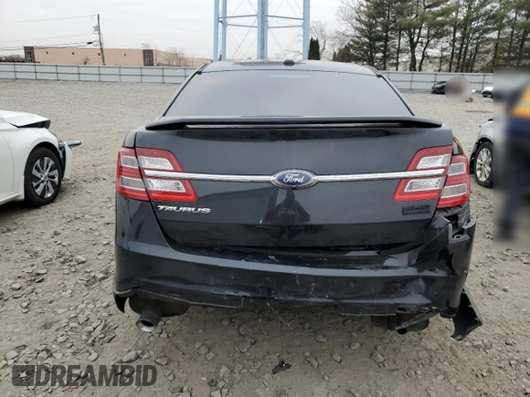 2015 Ford Taurus SHO with VIN 1FAHP2KT2FG188060, listed as a Copart auction lot 48952155 with 93,092 mi miles and Salvage Title. Bid and sale history available at DreamBid. Image 6.