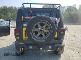 2008 Jeep Wrangler Rubicon with VIN 1J8GA64158L629712, listed as a Copart auction lot 59665675 with 125,616 mi miles and Clean title. Bid and sale history available at DreamBid. Image 6.