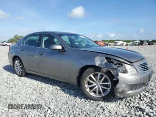 2007 Infiniti G35 Sedan G35x with VIN JNKBV61F27M813793, listed as a Copart auction lot 51618015 with 149,884 mi miles and Salvage Title. Bid and sale history available at carsss.com. Image 4.