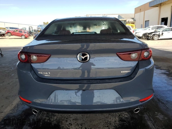 2025 Mazda 3 S Carbon Edition with VIN JM1BPBCM5S1775311, listed as a Copart auction lot 52108395 with 2,390 mi miles and Non Repairable. Bid and sale history available at DreamBid. Image 6.