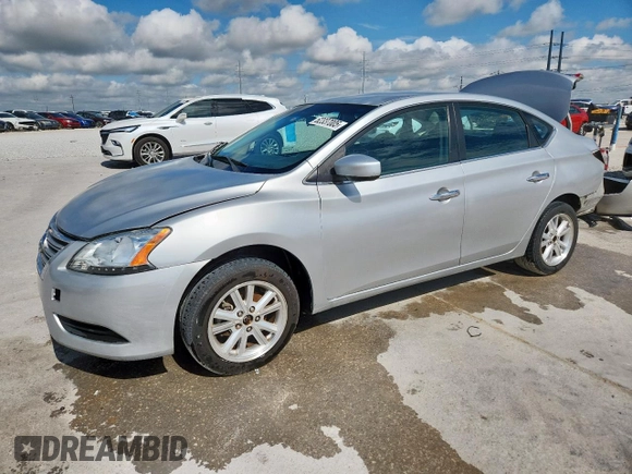 2014 Nissan Sentra SV with VIN 3N1AB7AP0EY210391, listed as a Copart auction lot 62337005 with 182,380 mi miles and Salvage title. Bid and sale history available at DreamBid. Image 1.