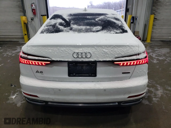 2019 Audi A6 Premium with VIN WAUD8AF21KN120014, listed as a Copart auction lot 87321374 with 69,697 mi miles and Salvage Title. Bid and sale history available at carsss.com. Image 6.