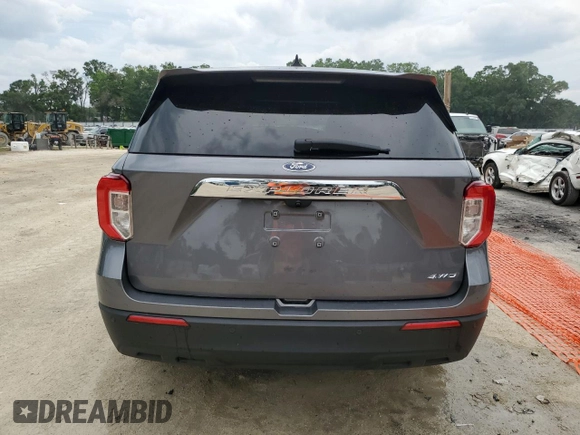 2022 Ford Explorer with VIN 1FMSK8BHXNGA30749, listed as a Copart auction lot 53938235 with 51,212 mi miles and Non repairable. Bid and sale history available at DreamBid. Image 6.