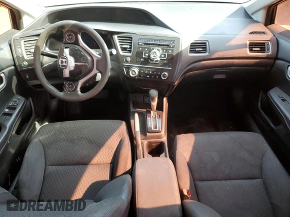 2015 Honda Civic Sedan LX with VIN 2HGFB2F59FH500103, listed as a Copart auction lot 53107135 with Not Provided miles and Salvage Title. Bid and sale history available at carsss.com. Image 8.
