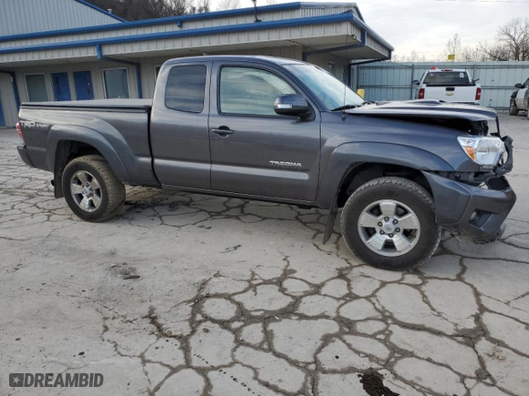 2015 Toyota Tacoma with VIN 5TFUU4EN1FX142181, listed as a Copart auction lot 45466955 with NaN miles and Salvage Title. Bid and sale history available at carsss.com. Image 4.