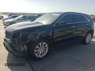 2022 Cadillac XT4 FWD Luxury with VIN 1GYAZAR49NF119671, listed as a Copart auction lot 61418554 with 48,389 mi miles and Salvage title. Bid and sale history available at DreamBid. Image 1.