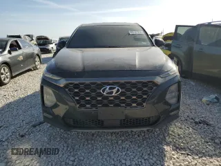 2019 Hyundai Santa Fe SEL with VIN 5NMS33AD8KH053745, listed as a Copart auction lot 49127235 with 0 mi miles and Salvage Title. Bid and sale history available at carsss.com. Image 5.
