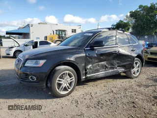 2015 Audi Q5 Premium с VIN WA1CFAFP4FA130639, выставлен на аукционе Copart как лот 40376174 с пробегом 77 301 миль миль и Списание • Salvage title. История ставок и продаж доступна на DreamBid. Изображение 1.