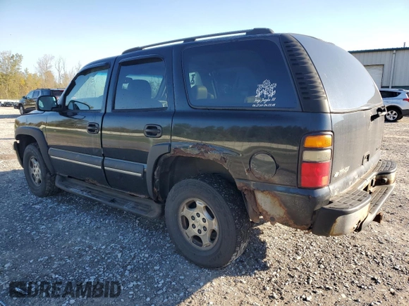 2004 Chevrolet Tahoe LS with VIN 1GNEK13T44J174219, listed as a Copart auction lot 74124674 with 235,172 mi miles and Salvage Title. Bid and sale history available at carsss.com. Image 2.