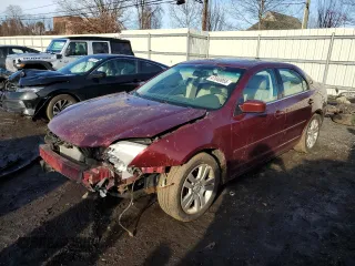2007 Ford Fusion SEL with VIN 3FAHP02117R188242, listed as a Copart auction lot 47049955 with 117,798 mi miles and Salvage Title. Bid and sale history available at carsss.com. Image 1.