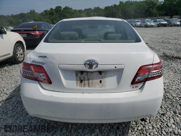 2011 Toyota Camry LE with VIN 4T1BF3EK2BU605406, listed as a Copart auction lot 55214715 with 195,183 mi miles and Clean Title. Bid and sale history available at carsss.com. Image 6.