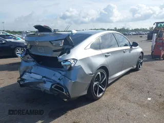 2019 Honda Accord Sport with VIN 1HGCV1F34KA089432, listed as a IAAI auction lot 42134526 with 62,398 mi miles and . Bid and sale history available at DreamBid. Image 4.
