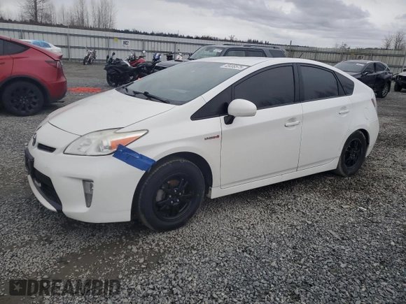 2013 Toyota Prius One with VIN JTDKN3DU8D5688203, listed as a Copart auction lot 48499575 with 269,621 mi miles and Salvage Title. Bid and sale history available at DreamBid. Image 1.