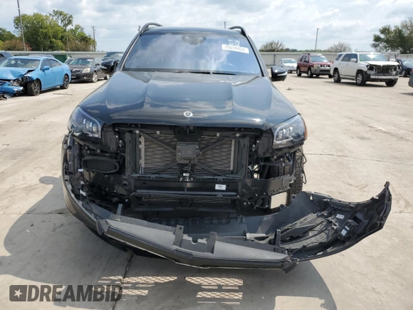 2023 Mercedes-Benz GLS with VIN 4JGFF8GE1PB007316, listed as a Copart auction lot 70034404 with 13,339 mi miles and Salvage Title. Bid and sale history available at carsss.com. Image 5.